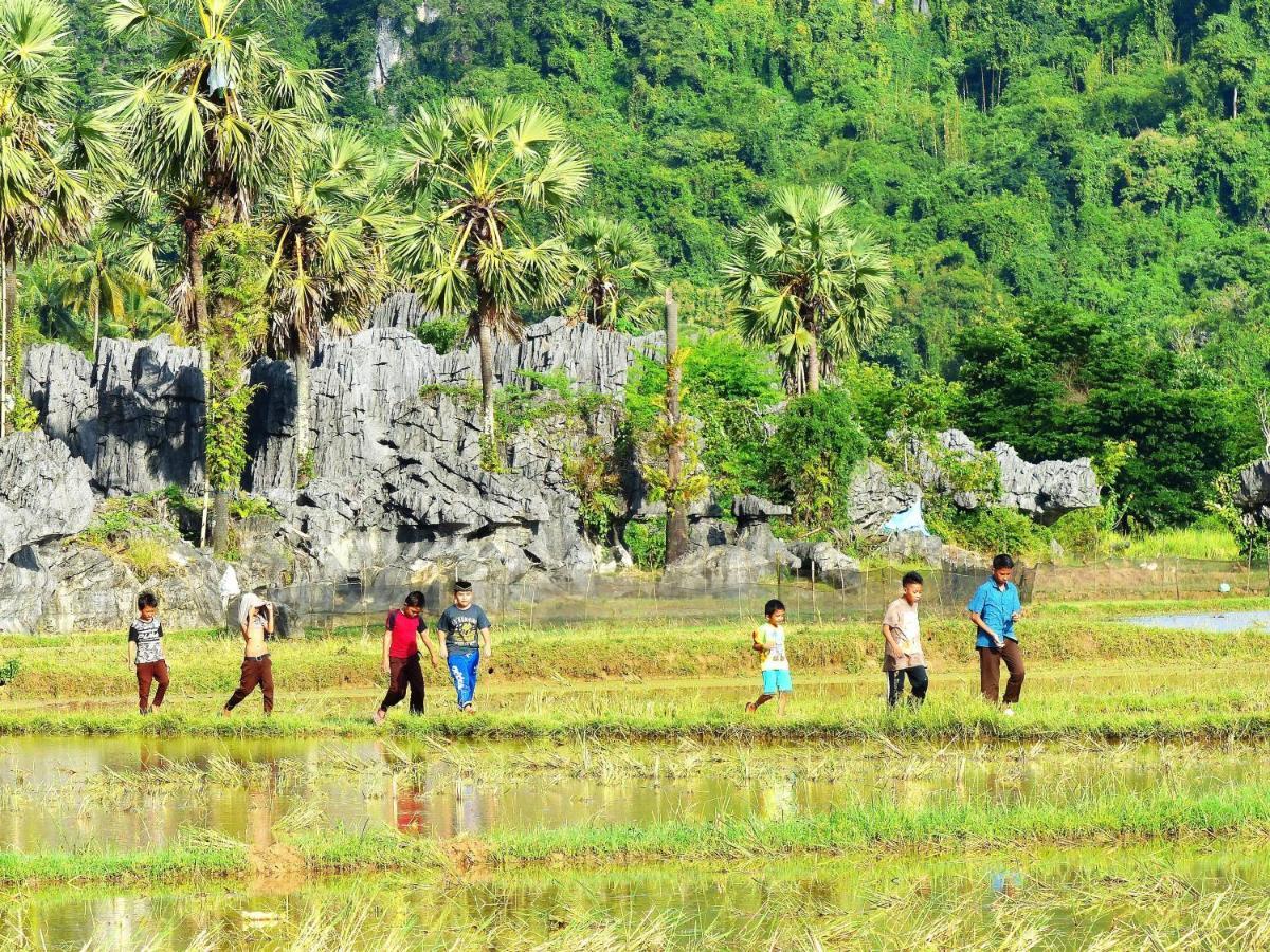 Rammang Rammang Eco Lodge Baloci Bagian luar foto